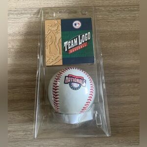 Genuine Merchandise Team Logo Baseball 05 Inaugural Season Washington Nationals